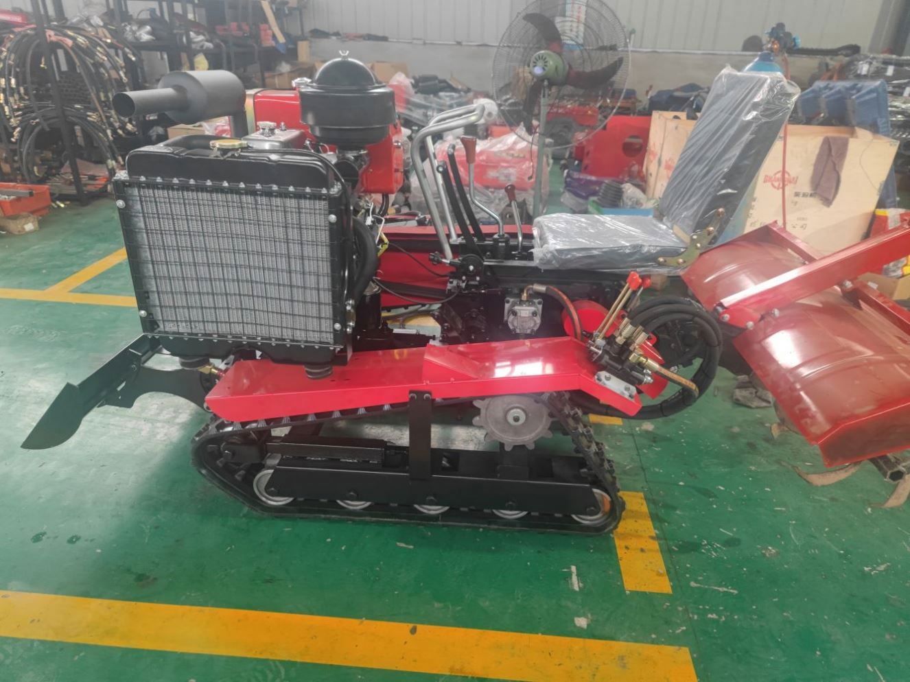 Farming Agriculture Tools - Various Implement Crawler Rotary Tiller for
