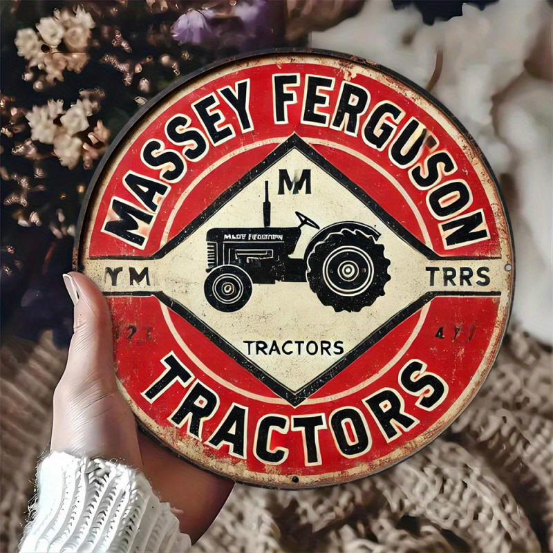 Vintage Massey Ferguson Tracto - đánh giá và giá Farming Agriculture Logo