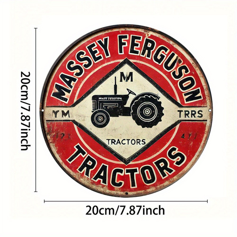 Vintage Massey Ferguson Tracto - đánh giá và giá Farming Agriculture Logo