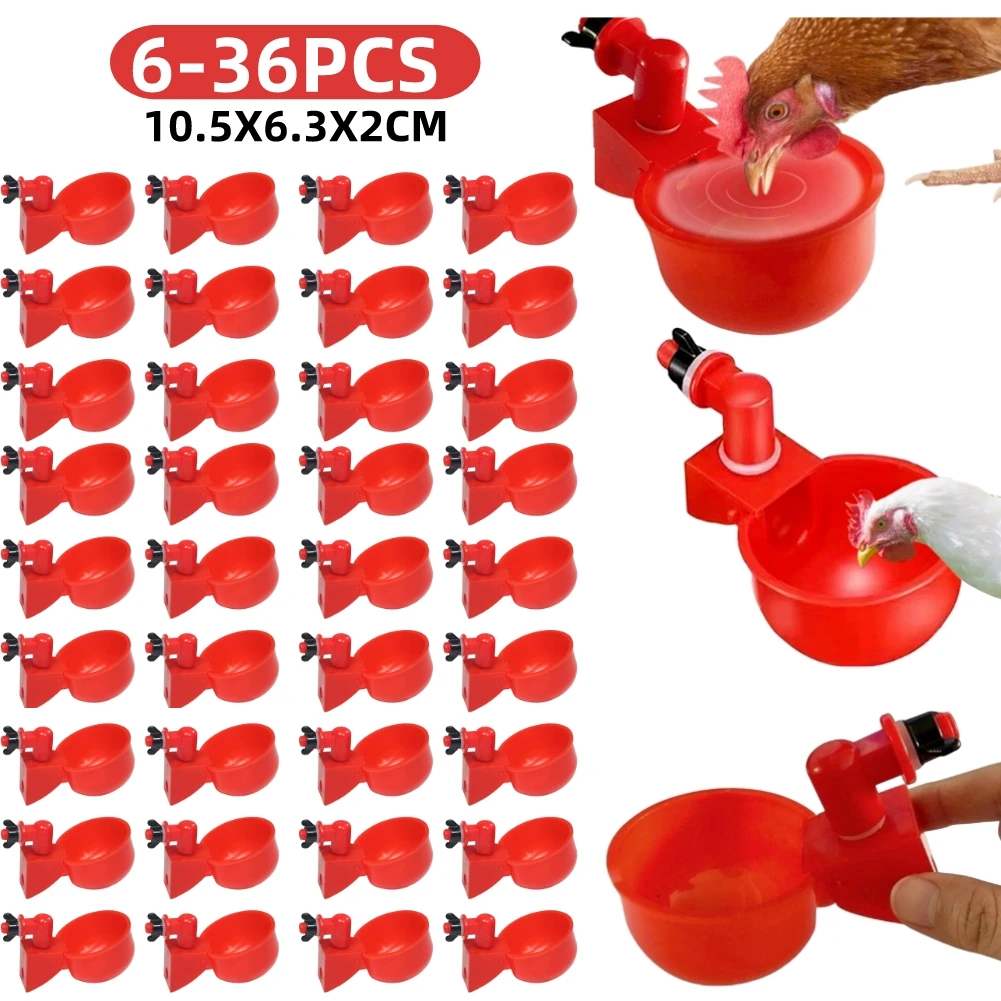6-36Pcs Chicken Duck Drinking  - đánh giá và giá Chicken Nipple Drinker