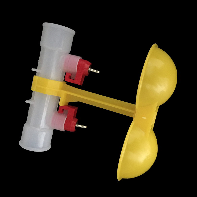 Chicken waterer double nipple  - đánh giá và giá Chicken Nipple Drinker