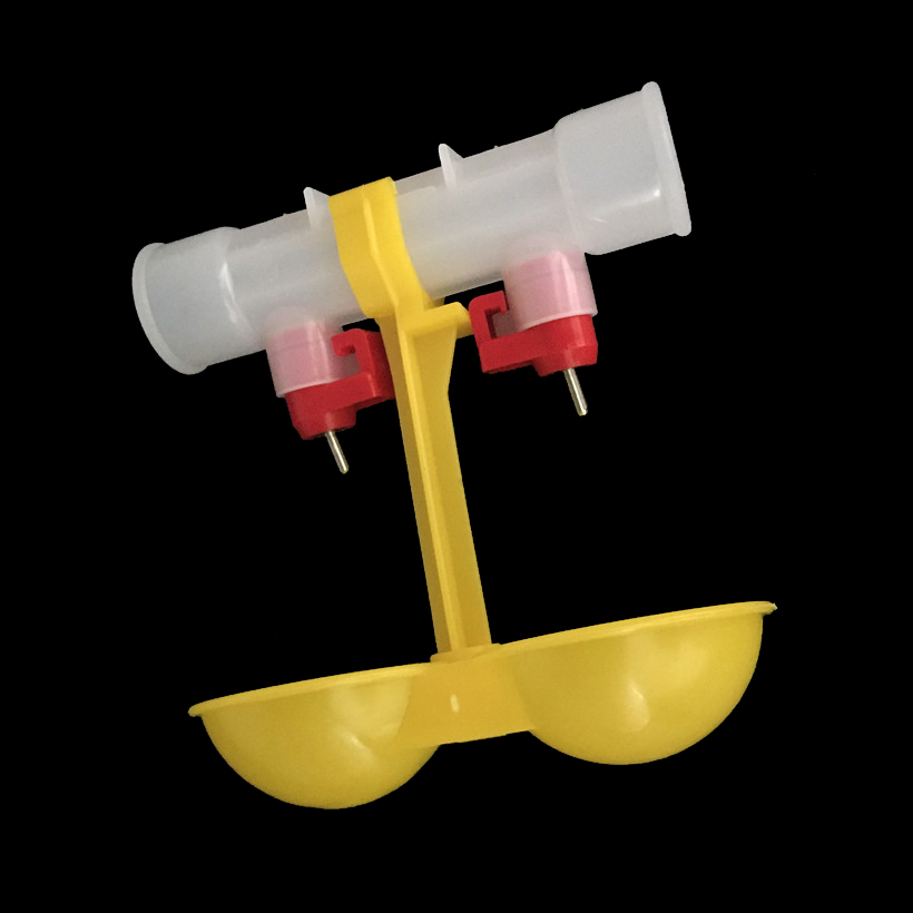 Chicken waterer double nipple  - đánh giá và giá Chicken Nipple Drinker