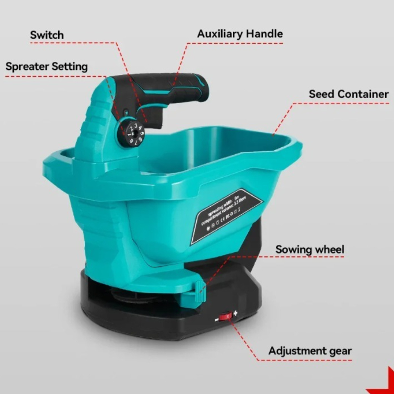 6 Gears Automatic Fertilizer S - đánh giá và giá Farming Agriculture Tools