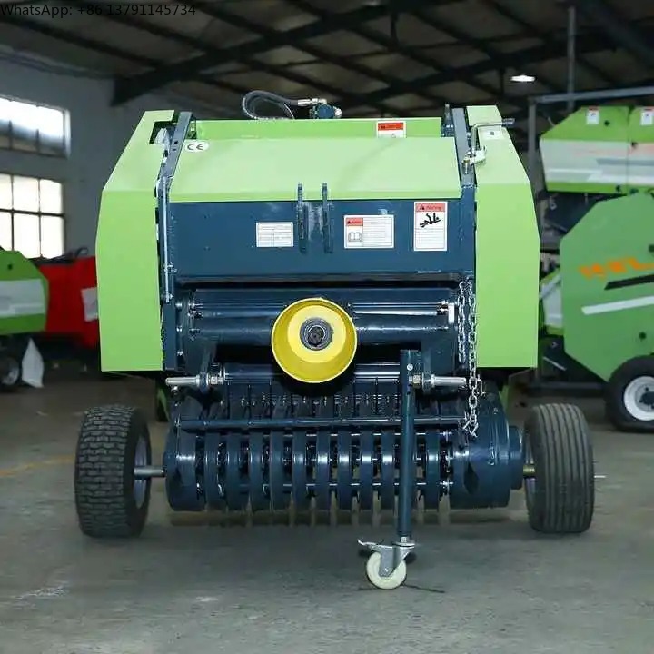 Mini Hay Straw Grass Press Bal - đánh giá và giá Silage Baler Machine