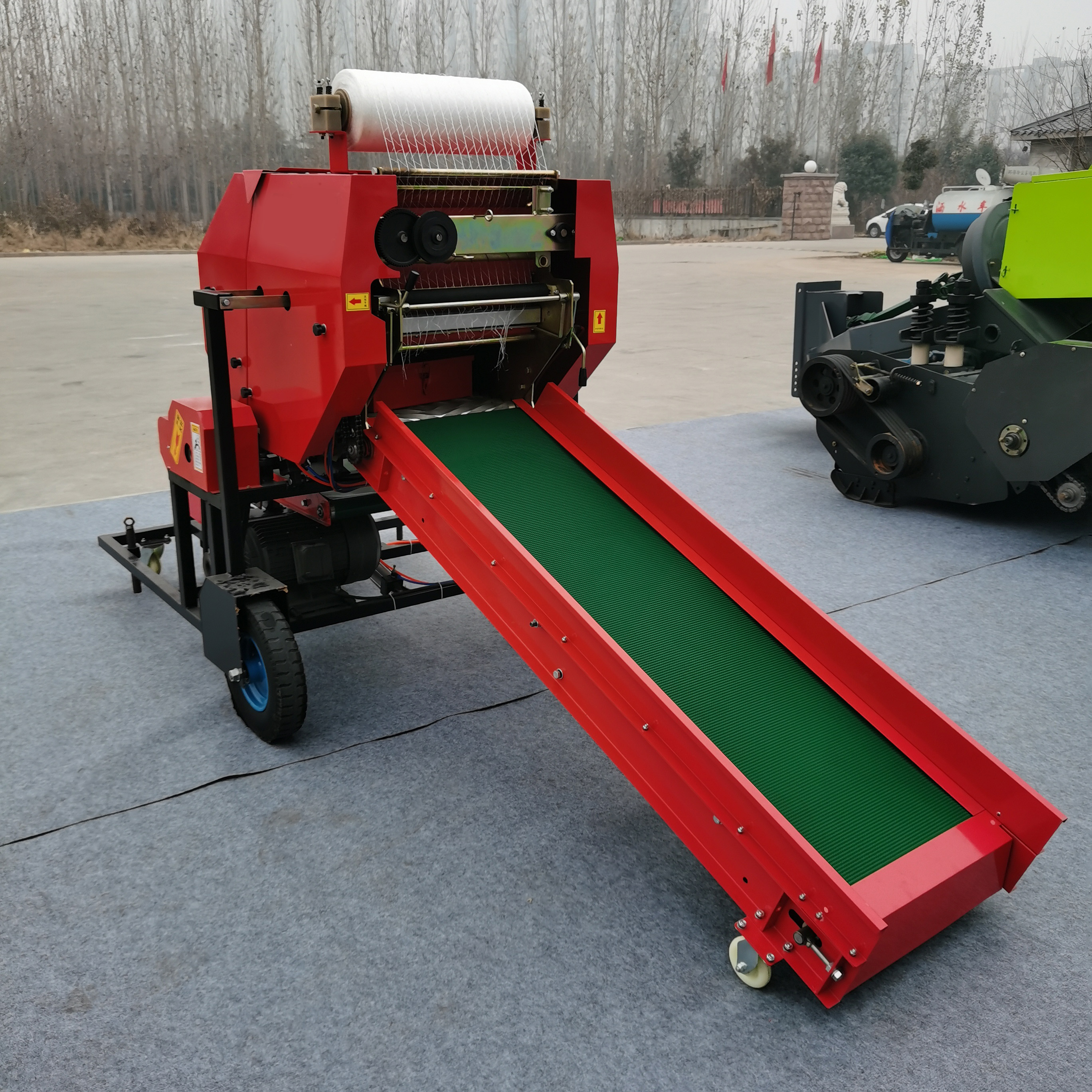 Green Storage Corn Stalk Baler - đánh giá và giá Silage Baler Machine