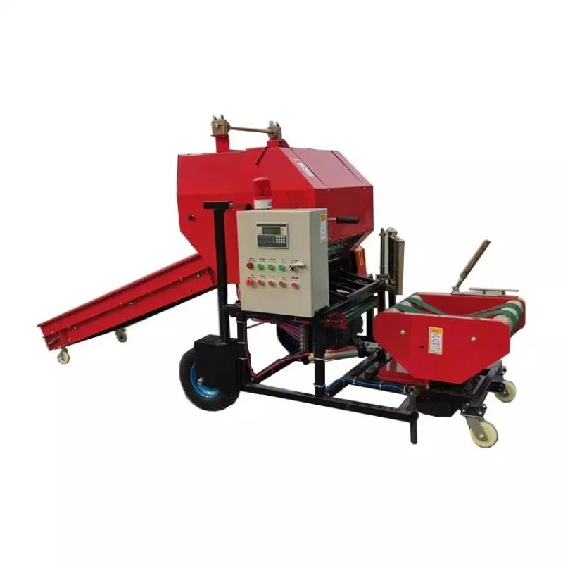 Applicable to baler straw crus - đánh giá và giá Silage Baler Machine