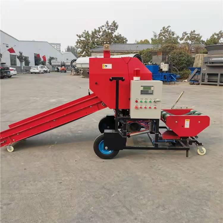 Applicable to baler straw crus - đánh giá và giá Silage Baler Machine