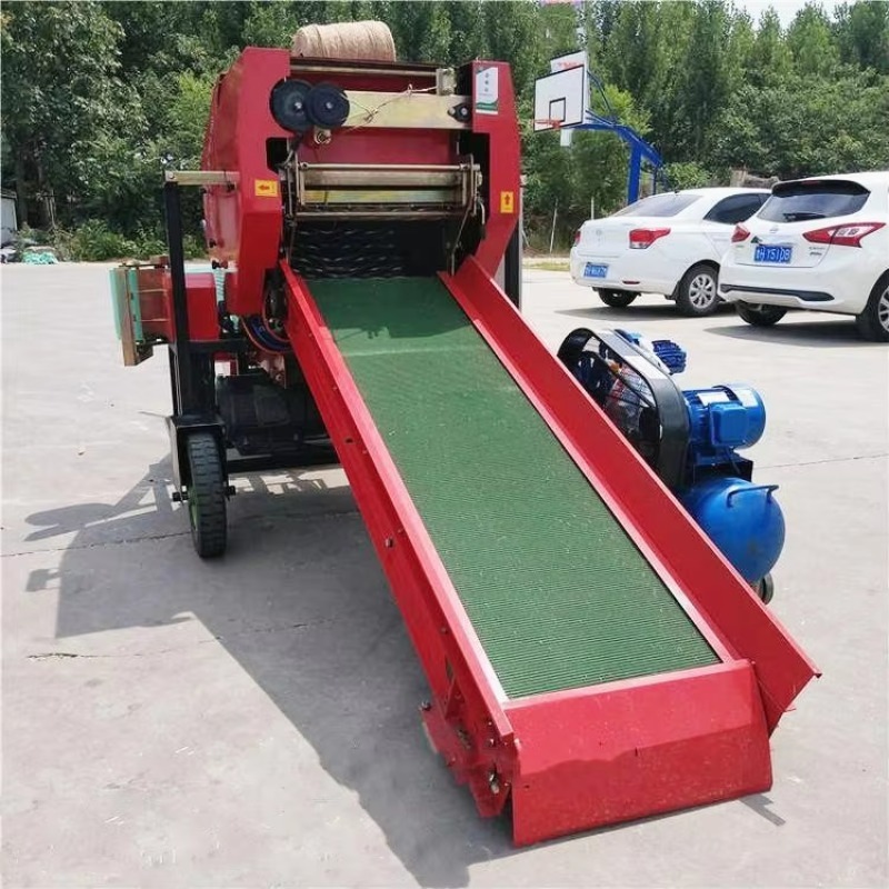 2024 Full Automatic Di esel En - đánh giá và giá Silage Baler Machine