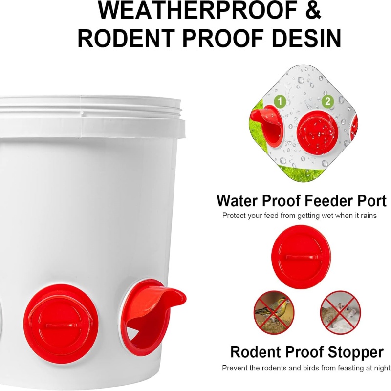Automatic Gravity Chicken Feed - đánh giá và giá Chicken Nipple Drinker